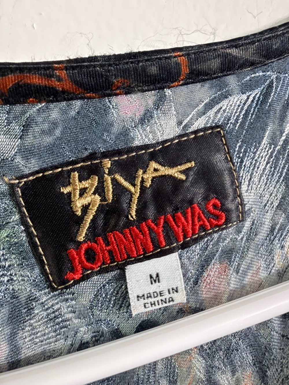Johnny Was Black Floral Maxi Dress - Picture 4 of 5